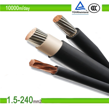 UV- und Ozonbeständigkeit Photovoltaik-Kabel PV-Draht